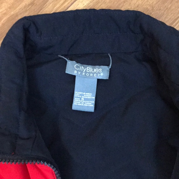 City Blues by Koret red puffer vest - Picture 6 of 6